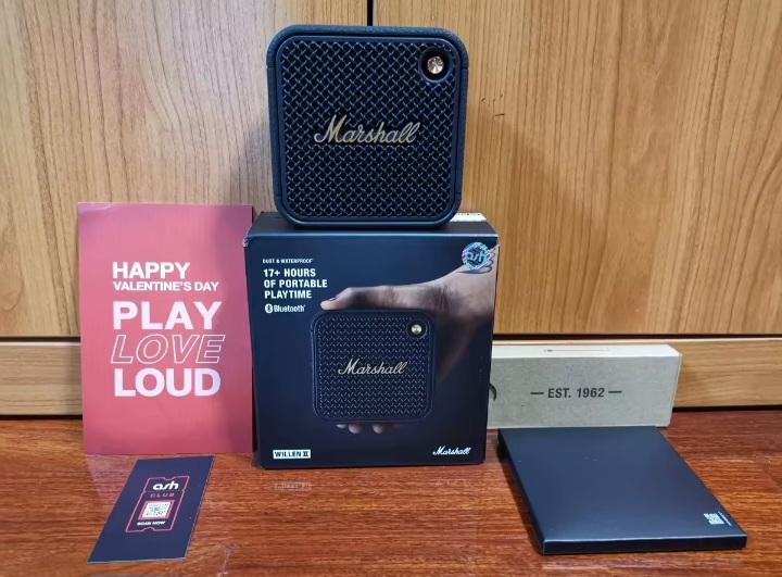 ลำโพงพกพา Marshall Willen ll มือสอง ยังใหม่ไม่มีตำหนิลำโพง Bluetooth รุ่นฮิต เสียงดี เบสแน่น เหมาะทั้งฟังเพลง ดูหนัง ปาร์ตี้ หรือแต่งห้อง รูปที่ 3