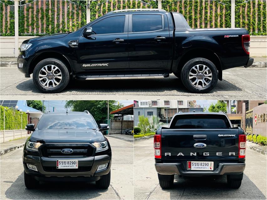 FORD RANGER ALL NEW DOUBBLE CAB 2.2 HI-RIDER WILDTRAK (MNC) ปี 2017 สภาพนางฟ้า 5