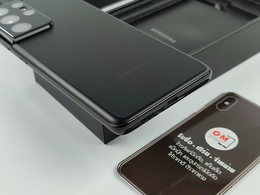 ขาย/แลก Samsung S21Ultra 12/256 Black Snapdragon888 2Sim HK สภาพสวยมาก แท้ ครบยกกล่อง เพียง 22,900 บาท  3