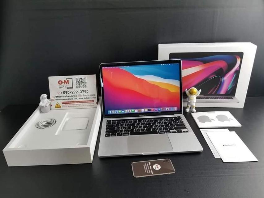 ขาย/แลก Macbook Pro 2020 13นิ้ว M1 Ram8 SSD512 ศูนย์ไทย สภาพสวย แท้ ครบยกกล่อง เพียง 38,900 บาท  4