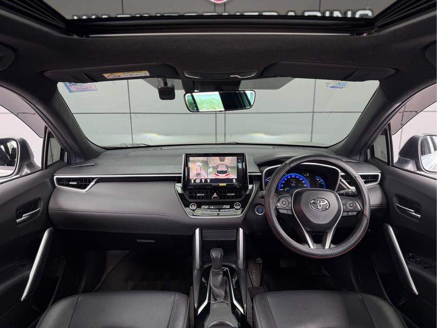 รหัสรถ WRT529 2021 TOYOTA COROLLA CROSS, 1.8 HYBRID PREMIUM SAFETY รูปที่ 6