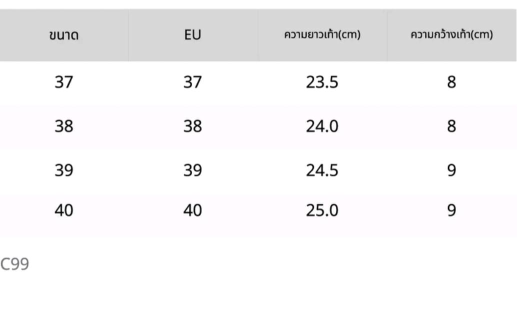 รองเท้าแตะลายดอกไม้สีชมพู Size 38 3