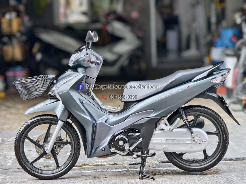 Wave 125i 2024 วิ่ง10000โล รุ่นTopสตาดมือล้อแมค รถบ้านแท้มือเดียว มีเล่มเขียวชุดโอนครบ No1337 รูปที่ 4