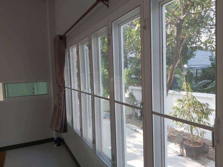 ให้เช่าบ้านสวนไทรม้าขนาด 200 ตรว มี 2 นอน 4 น้ำ  ห้องโถง ครัว พร้อมสวน 11