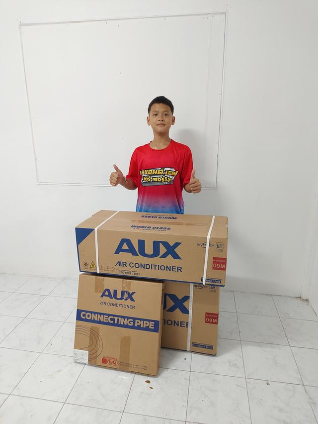 แอร์ AUX 9000 BTU พร้อมติดตั้ง