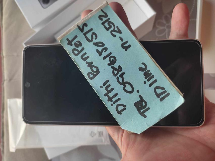 Redmi Note 13 6+128GB สีขาวมุก สภาพเหมือนใหม่ ประกันศูนย์ 3