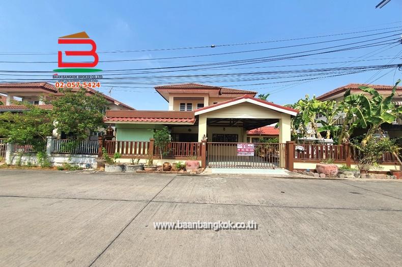 บ้านเดี่ยว หมู่บ้าน สายไหมริมชล 1 เนื้อที่ 56 ตรว. ถนนสายไหม เขตสายไหม กรุงเทพฯ 1