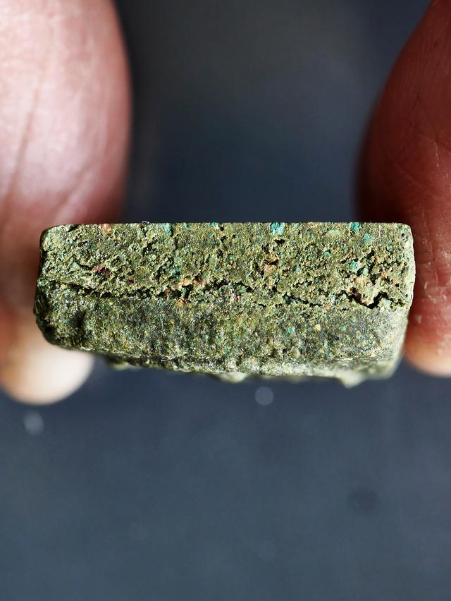 พระสมเด็จฟ้าผ่า หลวงพ่อพรหม วัดช่องแค ปี 2512 เนื้อเขียว...นิยม รูปที่ 12