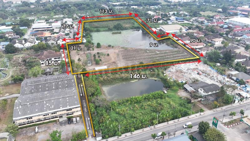 ที่ดินเปล่า 12 ไร่ 2 งาน 82 ตร.วา ติดถนน บางบอน 4 3