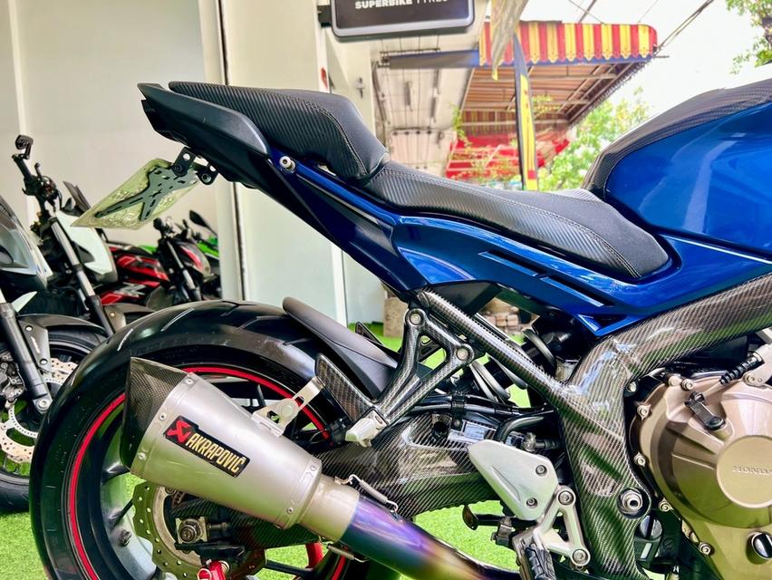 CB650F ปี2018 Honda น้ำเงิน รูปที่ 7