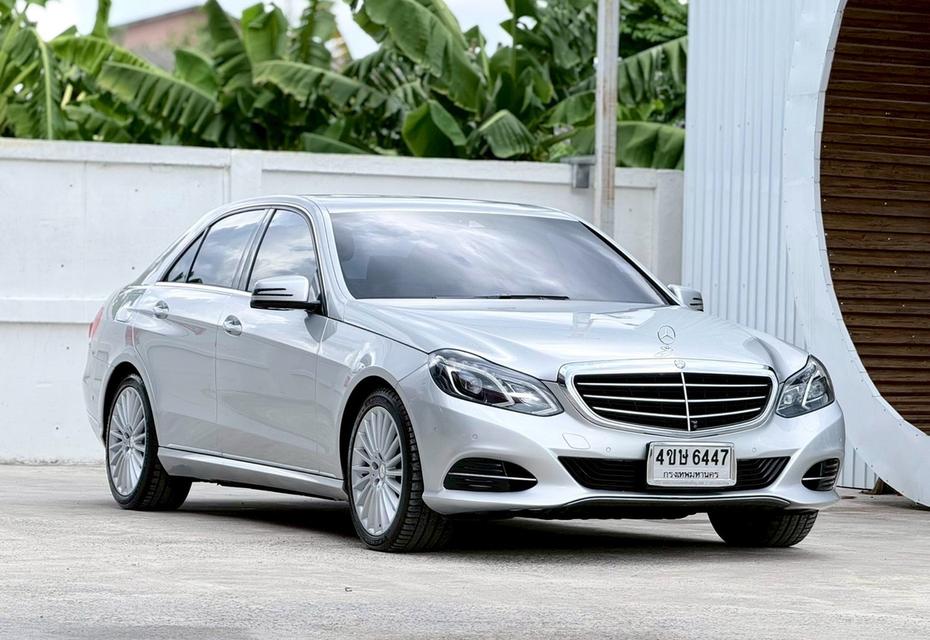 BENZ E-CLASS, E300 BLUETEC HYBRID ปี2014 โฉม W212 ปี10-16 สีเทา ออโต้ 👉เลขไมล์ 95,108 กม.  ✅️✅ รๅคๅ 398,000.- ⭕️⭕️ ผ่อน 8,xxx / 72 งวด #E30 รูปที่ 3