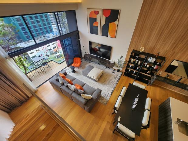 Bright Stylish 3BR Duplex Low Floor, Double Height Living Room, Fully Furnished in Sukhumvit 31 3