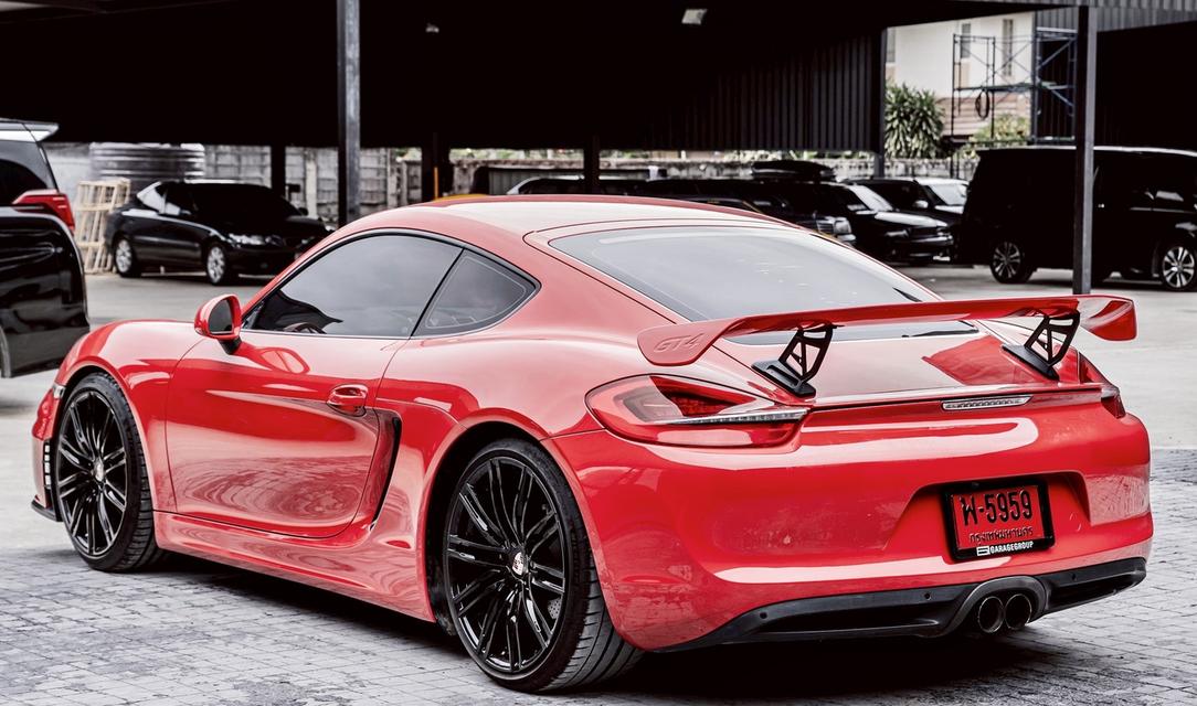 Porsche 981 Cayman GT4 look