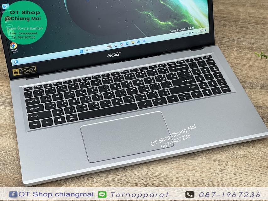 ACER ASPIRE 3 A315-510P-39F9 (PURE SILVER) ราคา 7,900 บาท 9