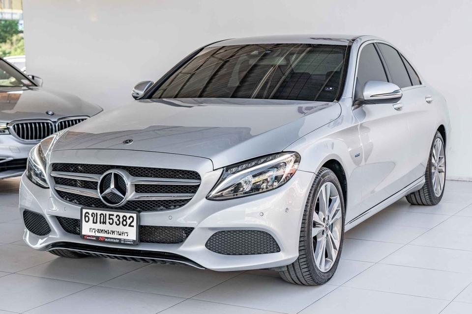 รหัสรถ NP5382 BENZ C350e AVANTGARDE 2018 5