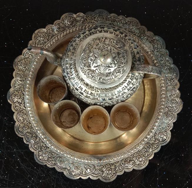 621.ชุดกาน้ำชาสไตล์วินเทจ 6