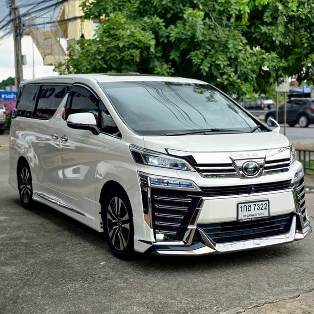 รหัสรถ BAC7322 🔥 รถตู้สุดหรูสาย VIP มาแล้ว! Toyota Vellfire 2.5 Z G Edition ปี 2018 สีขาว สภาพป้ายแดง! 🔥