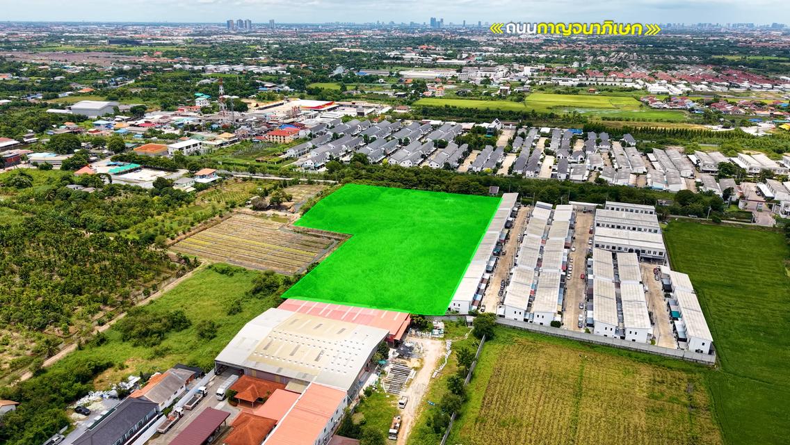 ขายที่ดินเปล่า 10-3-53.3 ซอยกันตนา ติดถนน ซ.เทศบาล7/1 (เลียบคลองลาดละมุด) อ.บางใหญ่ จ.นนทบุรี 4