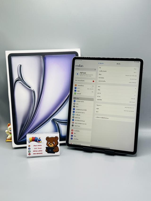 iPadAir6 13นิ้ว M2 256gb WiFi สีSpaceGray