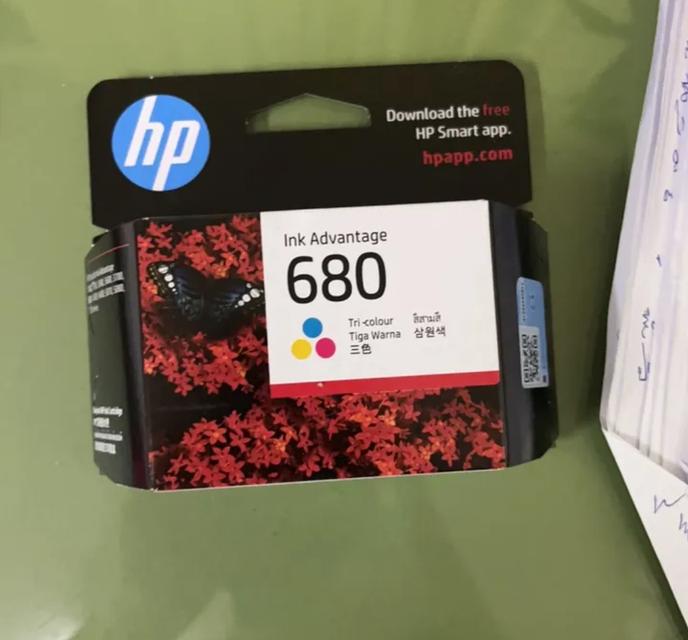 หมึกพิมพ์แท้ Hp 680 Ink Tri color (F6V26AA) 1