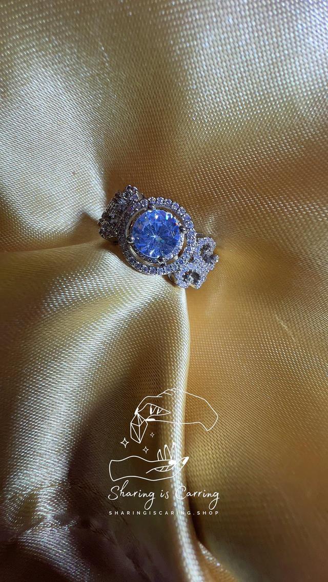 แหวนแฟชั่น เพชรแฟนซี CZ สวยน่ารักกกมาก แบบ บริดเจอตัน ราคา ฿2,390.- บาท รวมส่ง Bridgerton style