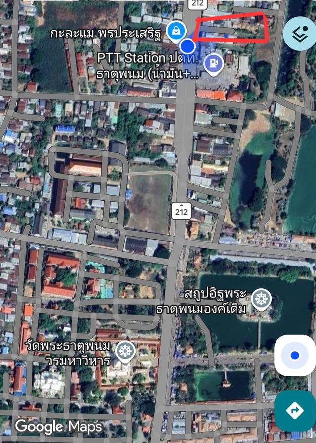 ที่ดินพร้อมสิ่งปลูกสร้าง อยู่ใกล้ปั้ม ปตท.กสิกร กรุงไทย 1