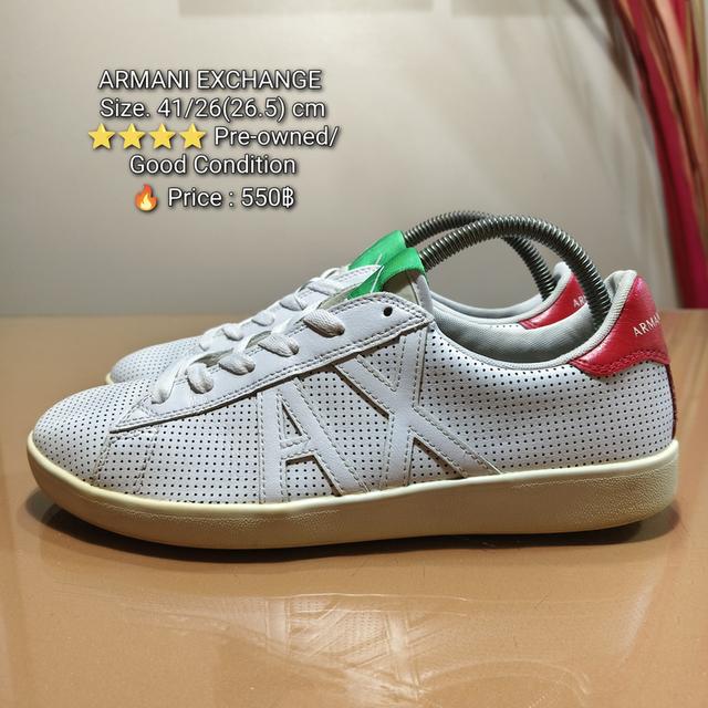 ARMANI EXCHANGE Size. 41/26(26.5) cm⭐⭐⭐⭐ Pre-owned/ Good Condition🔥 Price : 550฿