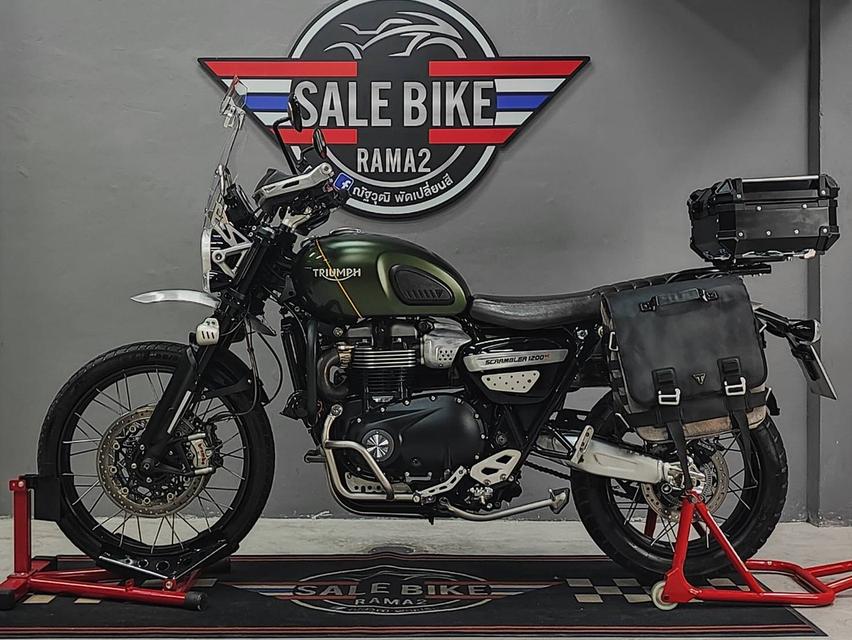 TRIUMPH SCRAMBLER1200XC แต่งเต็มพร้อมลุย