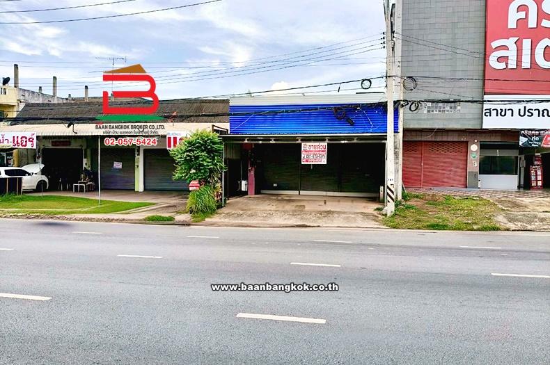 ที่ดินพร้อมสิ่งปลูกสร้าง เนื้อที่ 64.6 ตร.ว. ติดถนนเพชรเกษม ใกล้แยกปราณบุรี 1