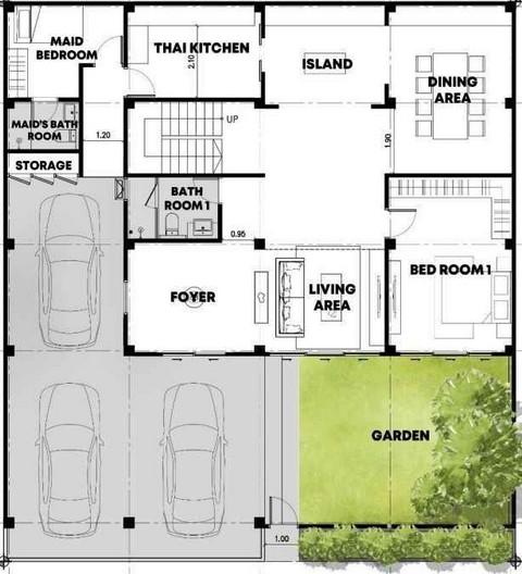 PP254 ขาย บ้านเดี่ยว 3 ชั้น โซน ลาดพร้าว 47  โชคชัย 4 ใกล้ MRT โชคชัย 4 เพียง 750 ม. เหมาะซื้ออยู่อาศัย 20