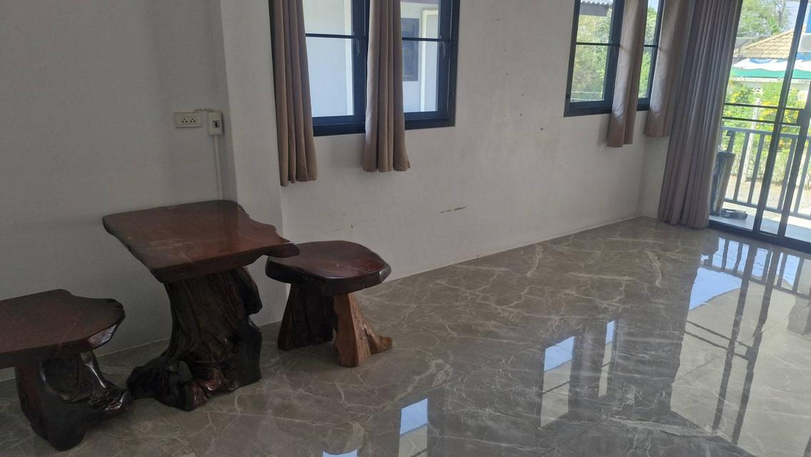 บ้านเดี่ยวให้เช่า 2 ห้องนอน 2 ห้องน้ำเฟอร์นิเจอร์ครบ 6