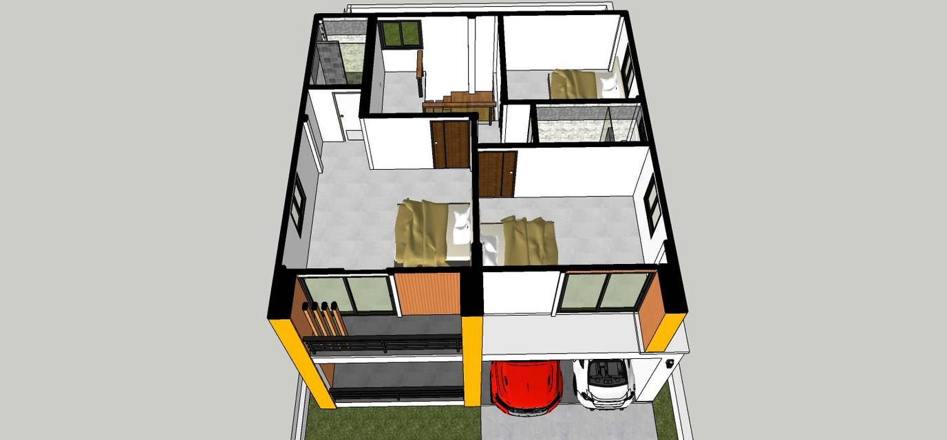🏠บ้านเดี่ยว 2 ชั้น สร้างใหม่ อยู่ในชุมชน กลางเมืองชัยนาท (ซ.ไชยภรณ์) สภาพแวดล้อมดี ร่มรื่น เดินทางสะดวกมาก พร้อมเข้าอยู่ได้ทันที..!!💚 3