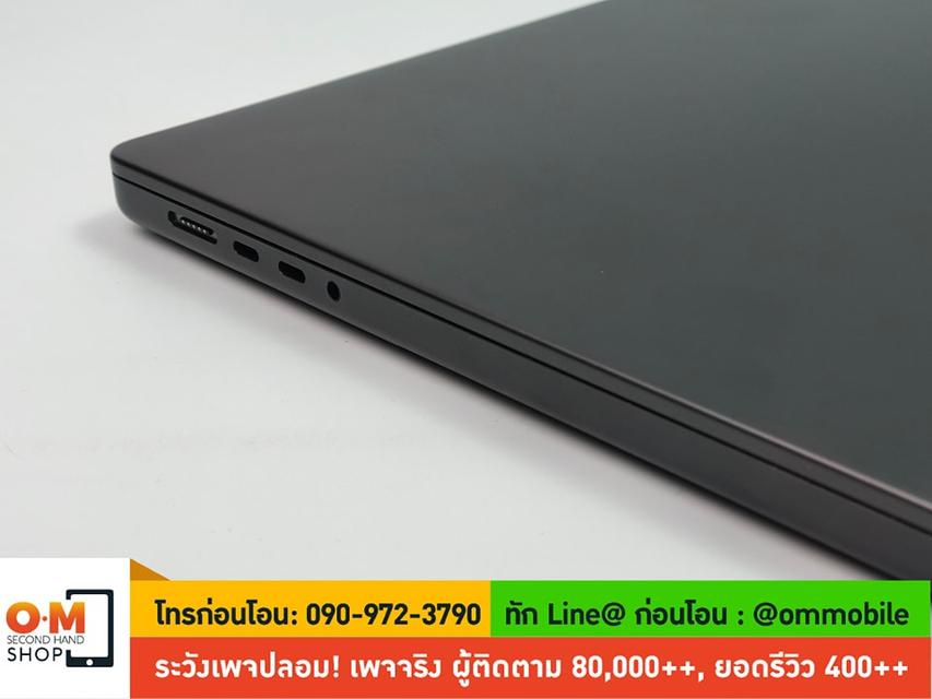 ขาย/แลก MacBook Pro 16 inch M3 Max (2023) สี Space Black/ Ram36/ SSD 1TB/ CPU 14c/ GPU 30c ศูนย์ไทย สวยมาก ครบกล่อง เพียง 67,990 บาท