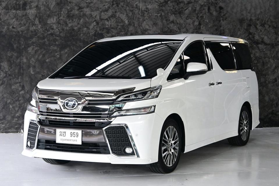 (แจ้งรหัสรถ JRS959) Toyota VELLFIRE 2.5 2017