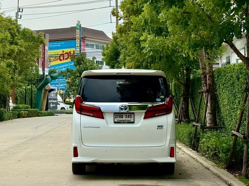TOYOTA Alphard 2.5 Hybrid SRC Package AT สีขาว ปี 2020 เลขไมล์ 80,xxx เข้าศูนย์ตลอด เครื่องเสียง audison