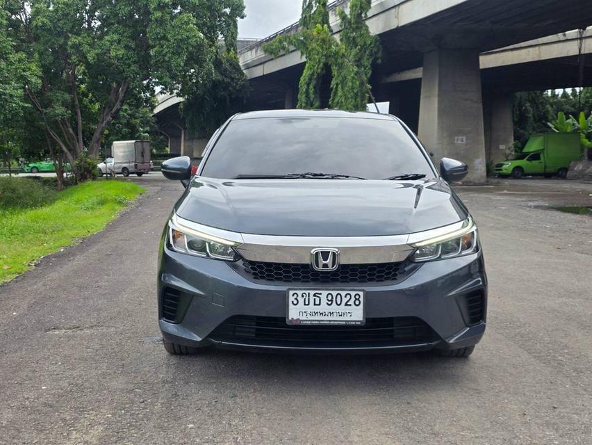 HONDA CITY 1.0 SV TURBO ปี 2022 🚘สีเทา รถบ้านสภาพนางฟ้า มือเดียวออกห้าง ราคา 385,000 บาทดาวน์ 0 บาทผ่อน 7,5xx บาท/เดือน 72 งวด**ฟรีจัดโอน