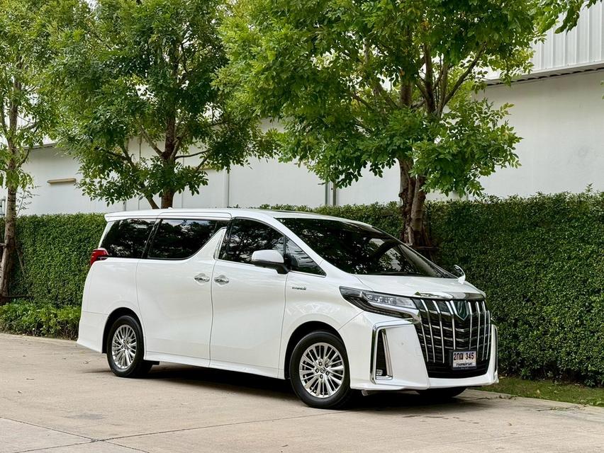 TOYOTA Alphard 2.5 Hybrid SRC Package AT สีขาว ปี 2020 เลขไมล์ 80,xxx เข้าศูนย์ตลอด 3