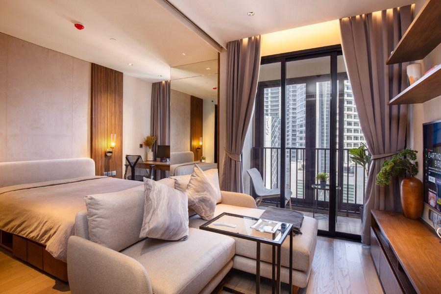 คอนโด แอชตัน อโศก ติด MRT สุขุมวิท 33 ตารางเมตร 1 ห้องนอน ชั้น11 วิวเมืองฝั่งอโศก ตกแต่งครบ 1