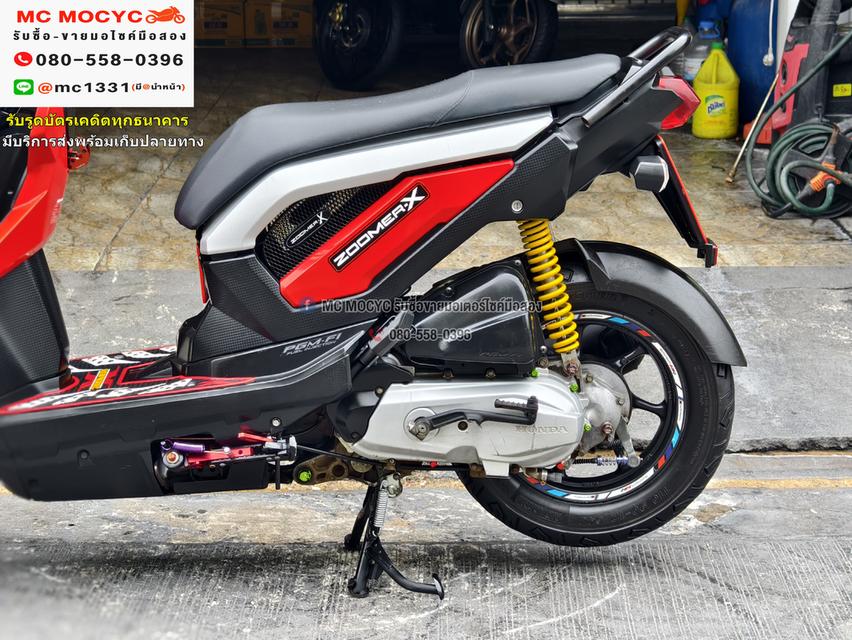 Zoomer x 2013 เครื่องท่อเดิมเสียงเงียบ ใช้งานได้ปกติ มีเล่มเขียวชุดโอนให้ครบ NO1135 10
