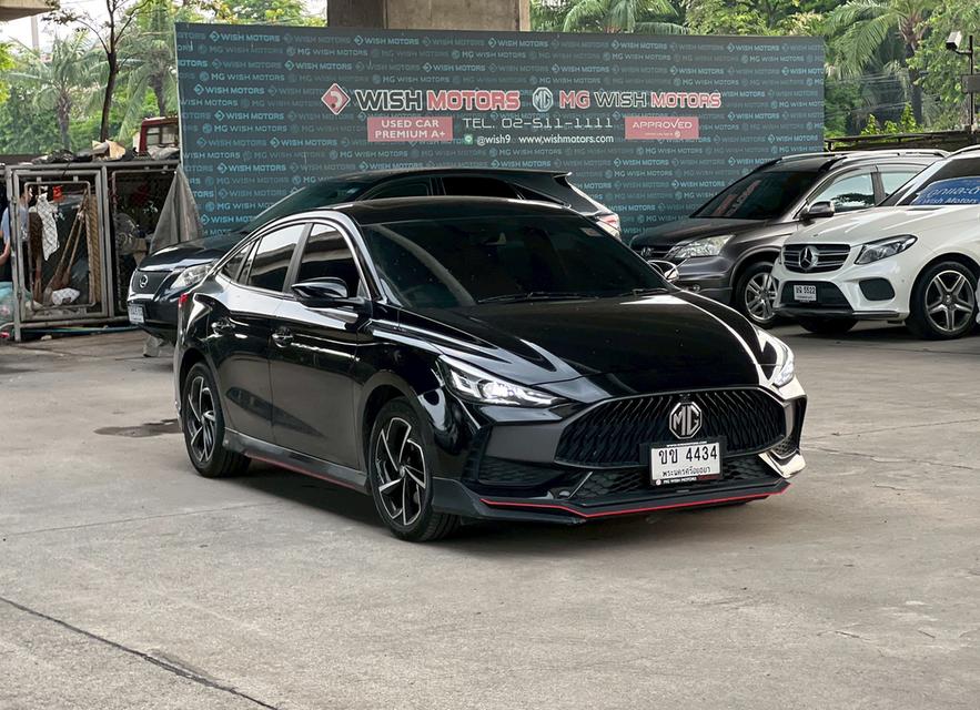 ขายรถ MG5 1.5X Sunroof ปี 2022 สีดำ เกียร์ออโต้