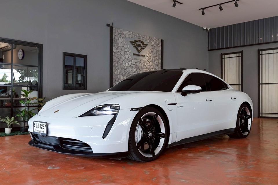 รหัสรถ MMA1267 Porsche Taycan 4S (Full Option) ปี 2021 จดทะเบียนปี 2022