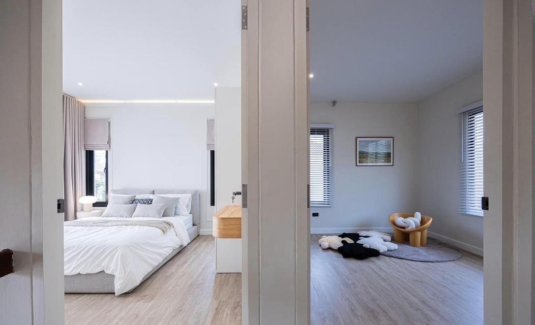 ✨ บ้านเดี่ยวรีโนเวทใหม่ 4 นอน 210 ตรม. 46,500.-/เดือน ในโครงการปลอดภัยสูง ทักเลย! 🏡 20