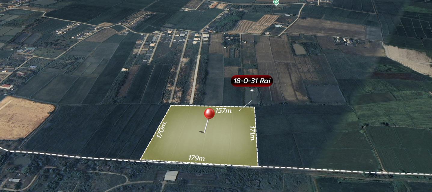 ขายที่ดินเปล่า ผังสีชมพู พื้นที่ 18 ไร่เศษ ต.ริมกก อ.เมือง จ.เชียงราย 11