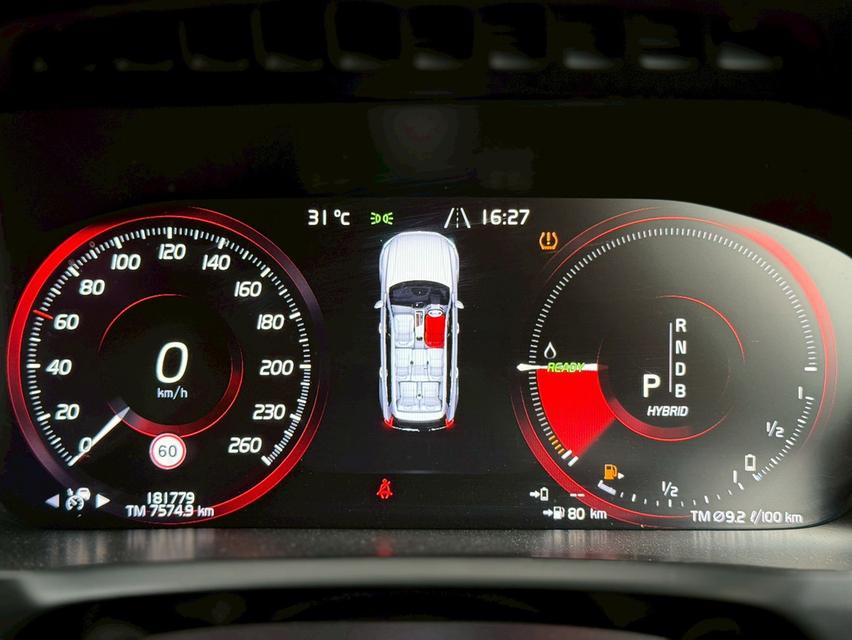 VOLVO XC90 2.0 T8 Plug-in Hybrid R-DESIGN ปี 2019 โฉม ปี14-ปัจจุบัน สีขาว 14