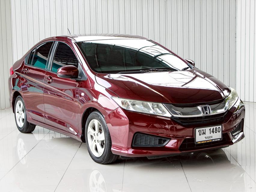HONDA CITY, 1.5 V i-VTEC ปี 2015 (VAT.)