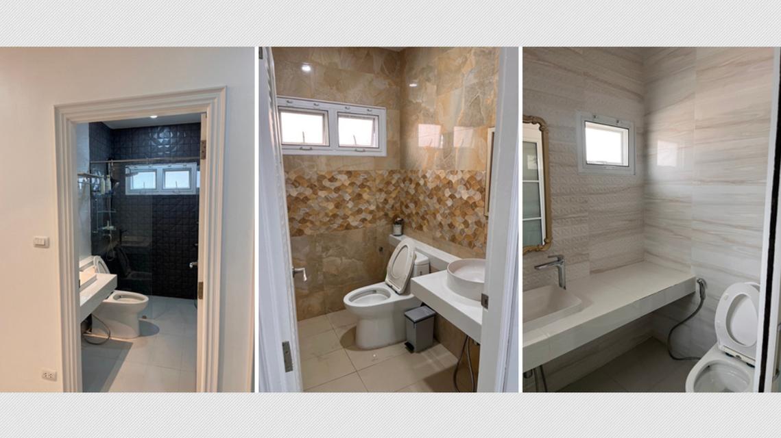 ให้เช่าบ้านสวย Pool Villa ตกแต่งใหม่ 120 ตารางวา 3 ห้องนอน 3 ห้องน้ำ ภัสสร 10 สุวินทวงศ์ เขตหนองจอก ใกล้รถไฟฟ้าสีชมพู สถานีมีนบุรี 12