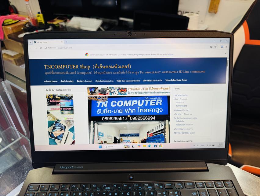 Lenovo Gaming 3 i5-10300H GTX 1650 โน้ตบุ๊กเกมมิ่งมือสอง รูปที่ 5
