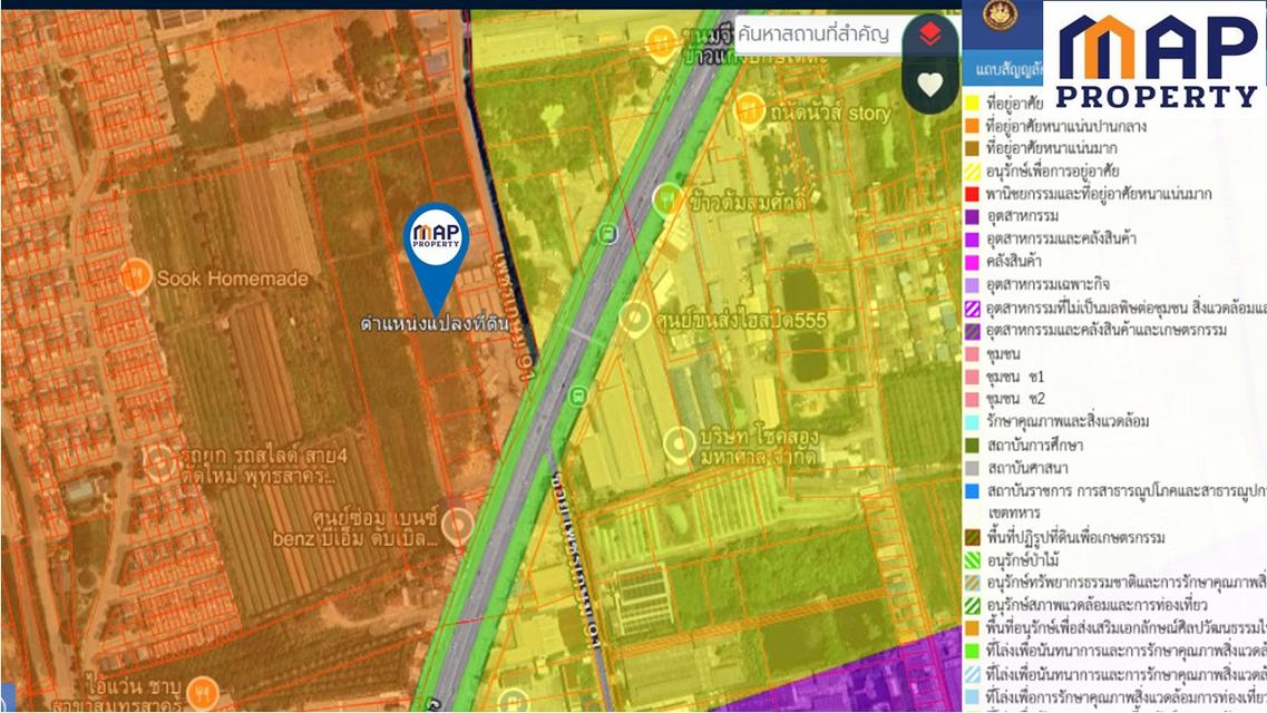 ที่ดินผังเมืองสีแดง ถนนพุทธสาคร 9