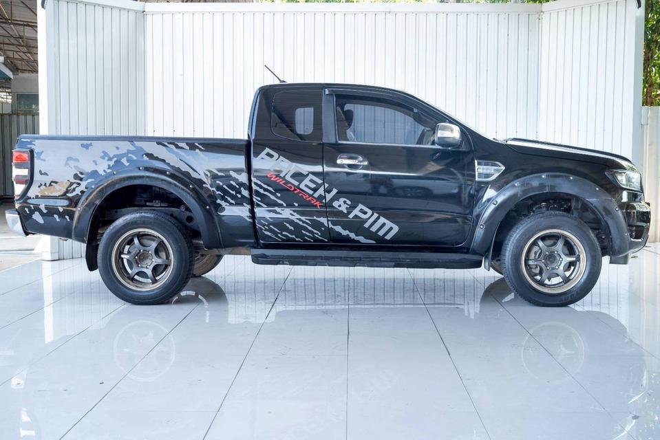 FORD RANGER 2.2 XLT เกียร์ AT ปี 2019 สีดำ โฉม HI-RIDER OPEN CAB รูปที่ 4