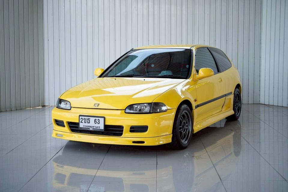 Honda Civic EG 3Door ปี 1995 สีเหลือง Spoon Style